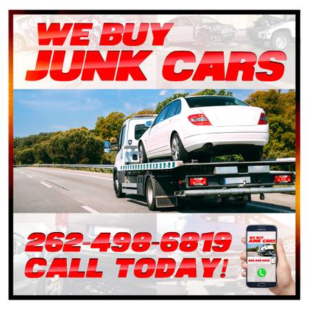 Cash For Junk Cars (Milwaukee and Surrounding Areas)